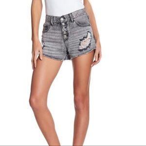 NWT Jessica Simpson Mineral Wash Hi-Rise Shorts